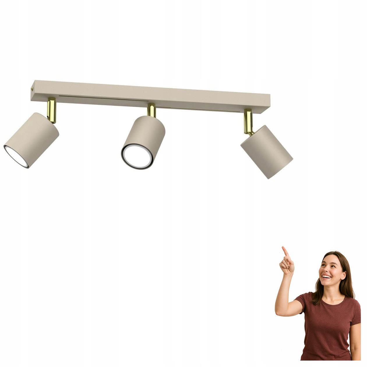 3-bodová spotová lampa Striper 4597 Luminex