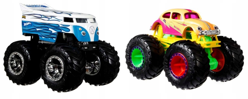 

Hot Wheels Monster Truck Metal Auto DragBus Beetle