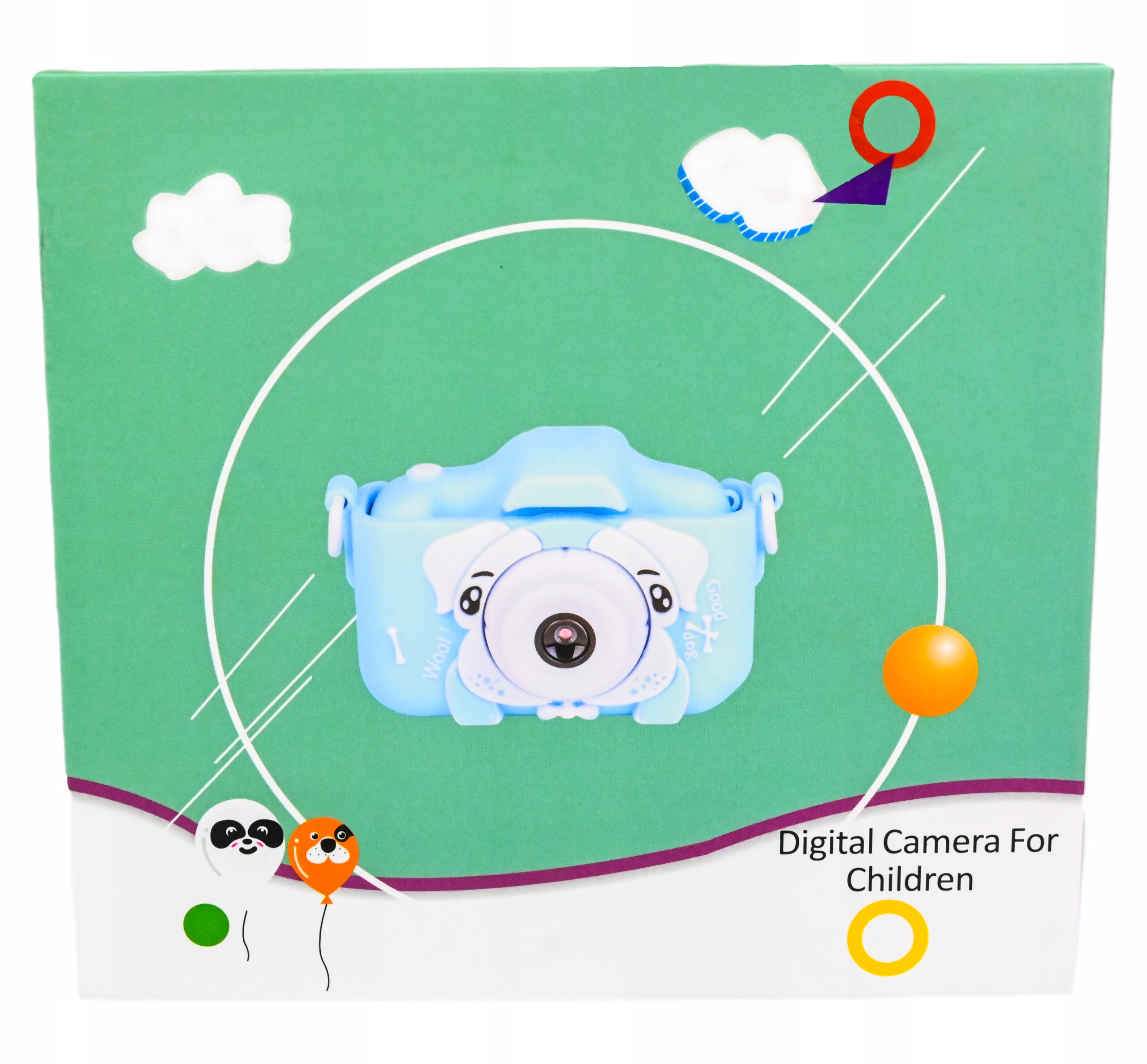 APARAT DZIECIĘCY FOTOGRAFICZNY CYFROWY PIESEK KAMERA VIDEO GRY PREZENT XXXL Płeć chłopcy dziewczynki