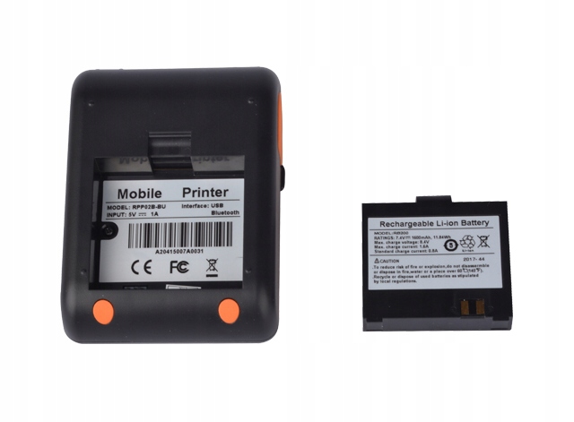 Drukarka termiczna paragonów Rongta RPP02B BT USB Marka inny