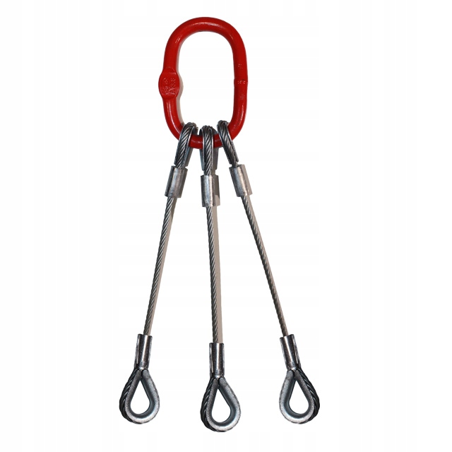 Lanové závěsy 3C s kaušemi – 4 mm x 10 m 0.33T