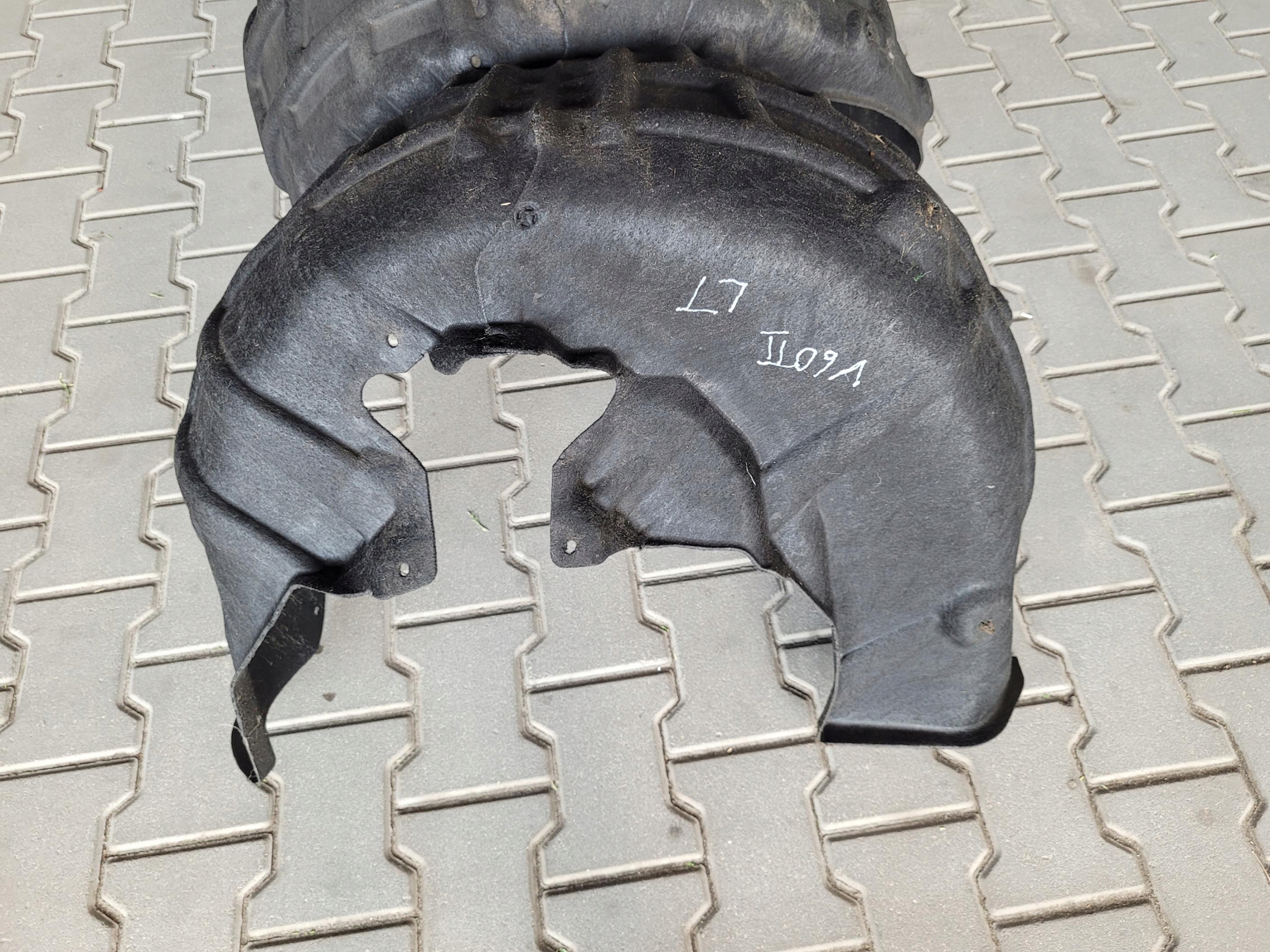 mudguard rear part rear. left right VOLVO V60 II