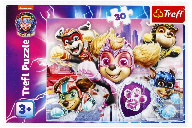 30 db-os puzzle - Mancs Őrjárat, A város hősei 18298, Trefl