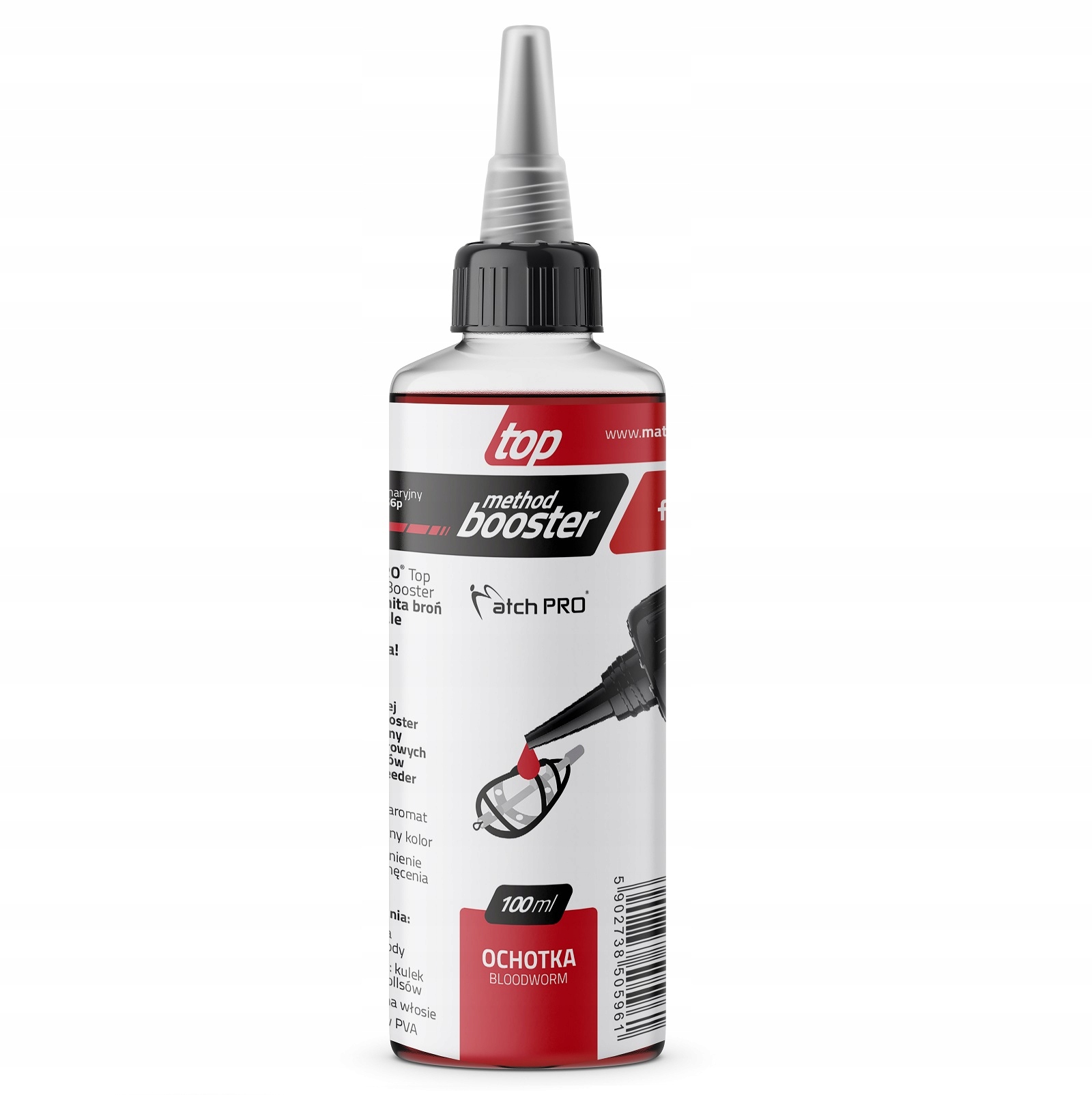 Method Feeder Booster Ochotka 100ml gęsty naturalny mocny aromat