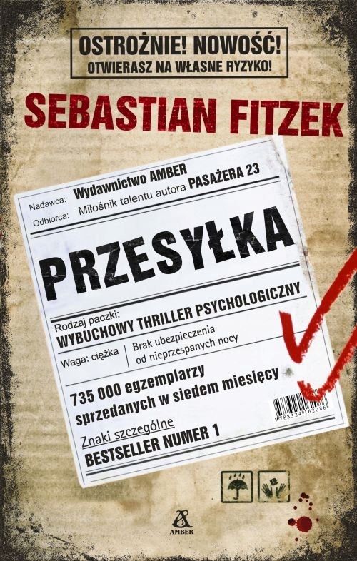 PRZESYŁKA Fitzek Sebastian MK