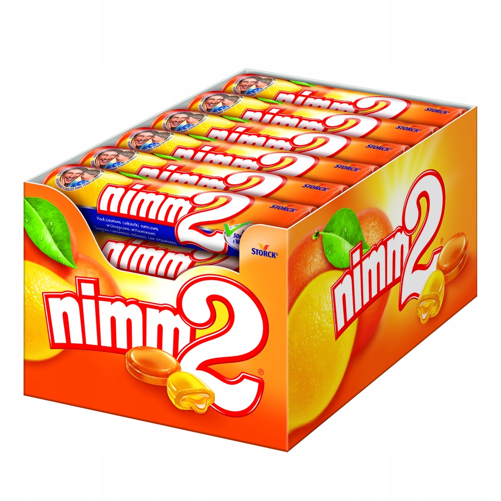 NIMM2 фруктовые Конфеты витамины Dropsy 24pcs x 50g