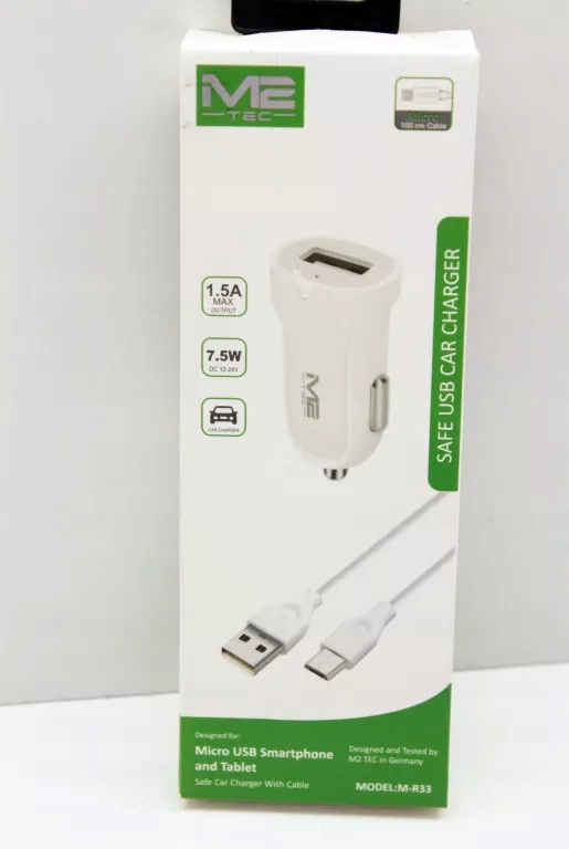 ŁADOWARKA SAMOCHODOWA MICRO USB