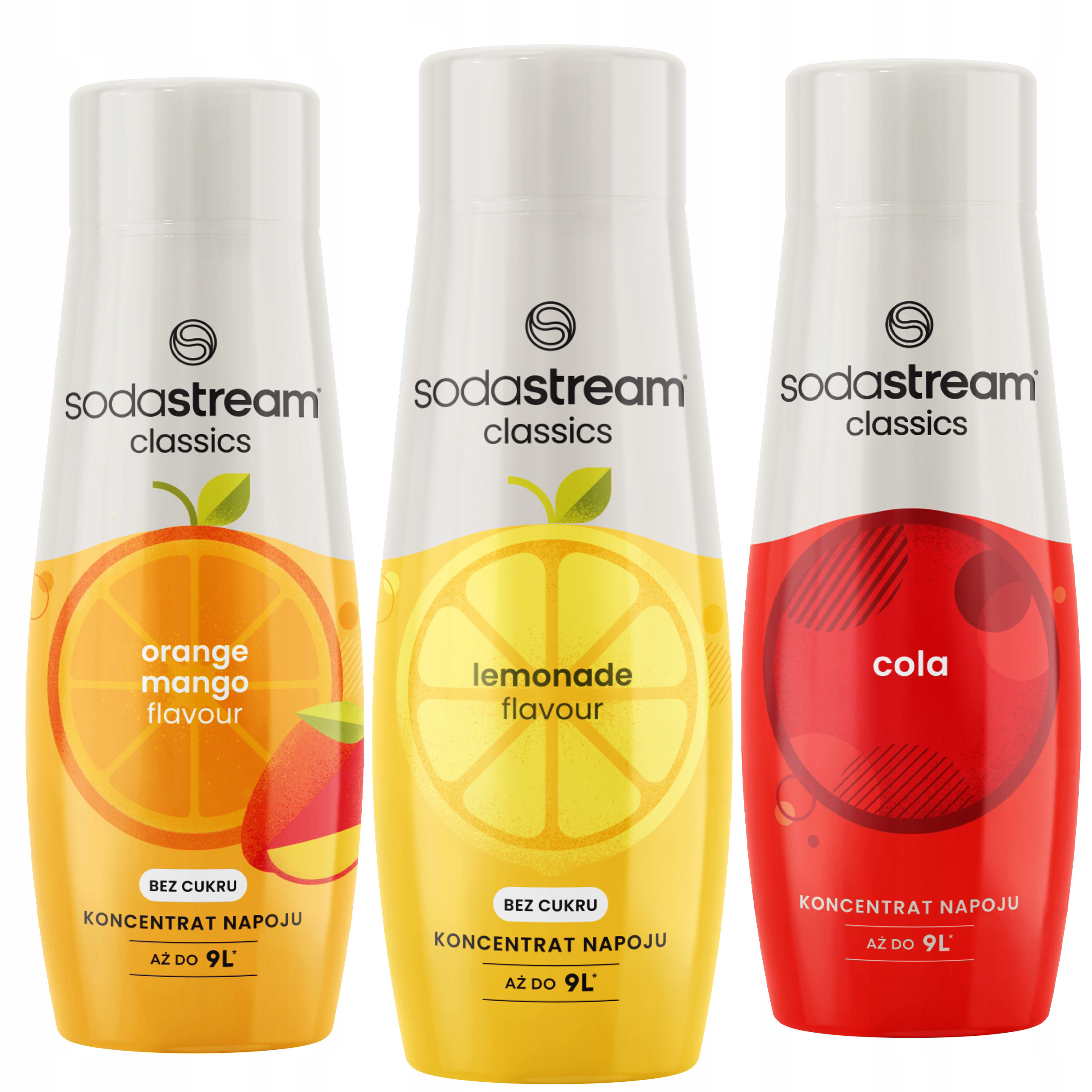 Levně Sodastream Sada Cola Lemonade Zero Orange-mango.