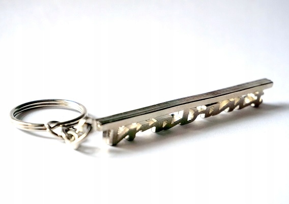 Brelok do kluczy Trabant karton DDR PRL