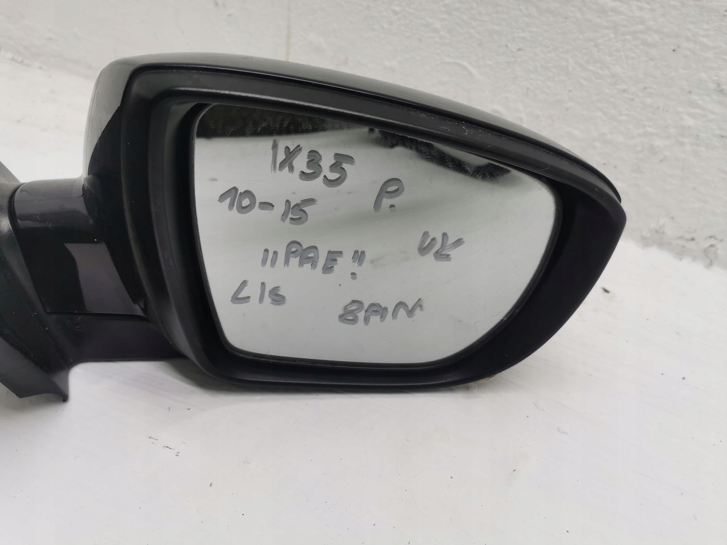 mirror right HYUNDAI IX35 8 PIN PAE 10-15 UK