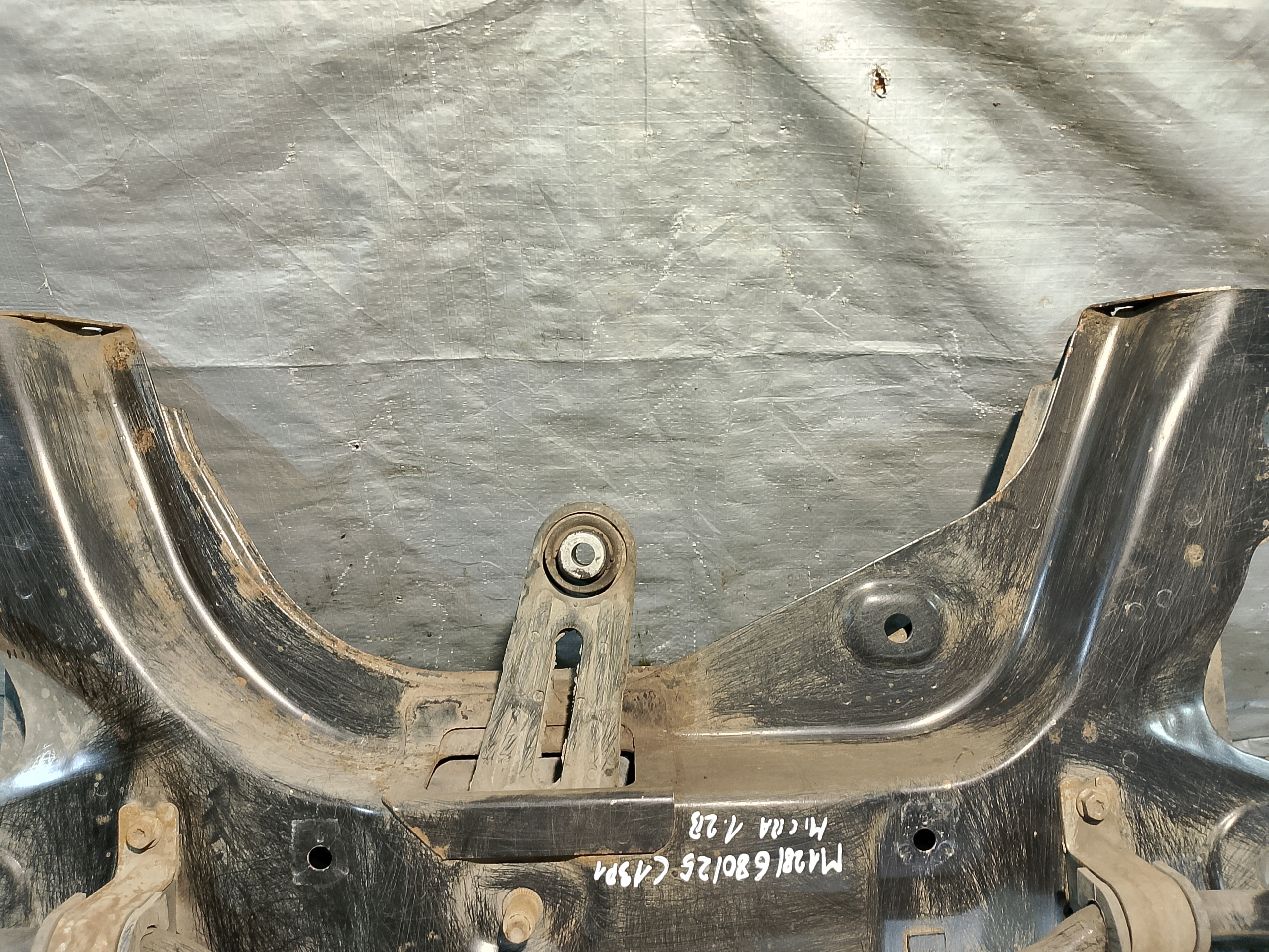 axle beam springing sider below engine NISSAN MICRA K12 1.2 B