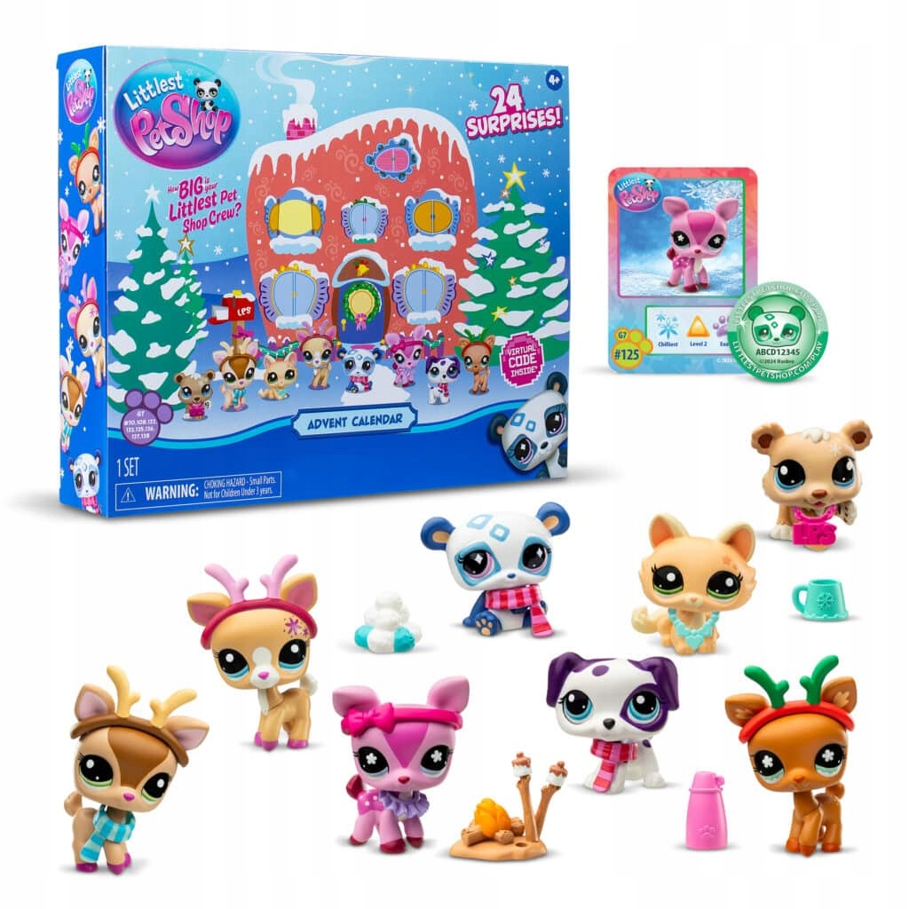 РІДВЕНТ-КАЛЕНДАРЬ LITTLEST PET SHOP 2024 Бренд Littlest Pet Shop
