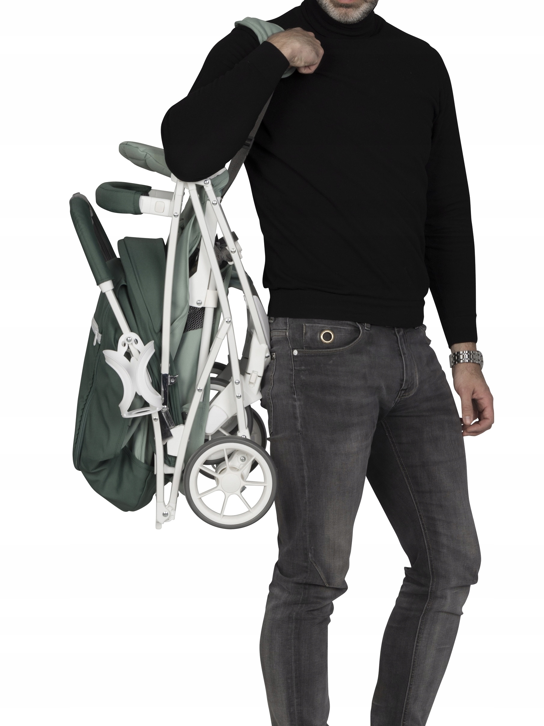 Wózek Spacerowy Euro-Cart VOLT PRO Lekki do 25Kg Wysokość produktu 106 cm