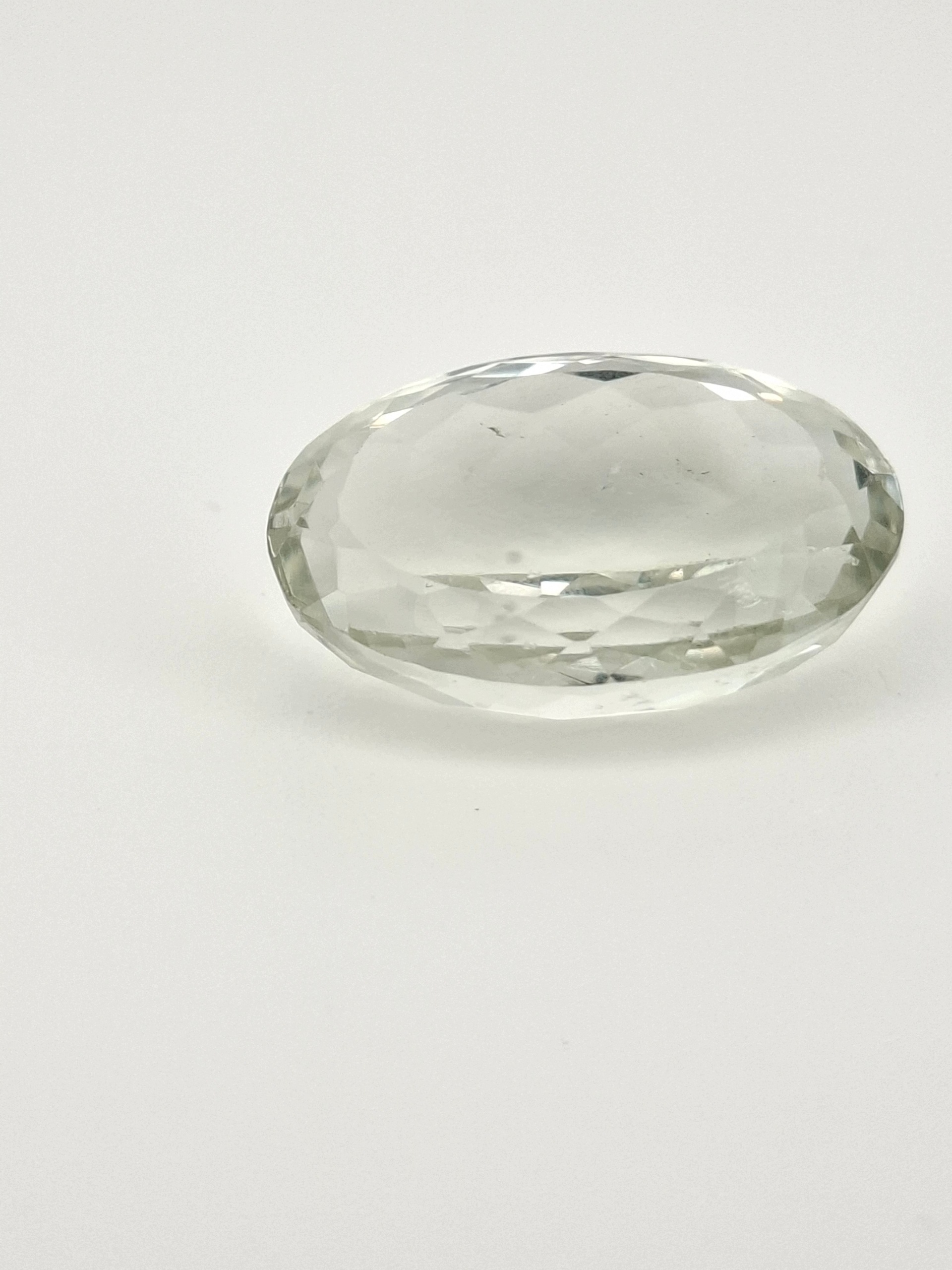 Přírodní zelený ametyst Ovál 13 x 17 mm
