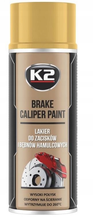 

K2 Brake Caliper Lakier Do Zacisków 400ML Złoty