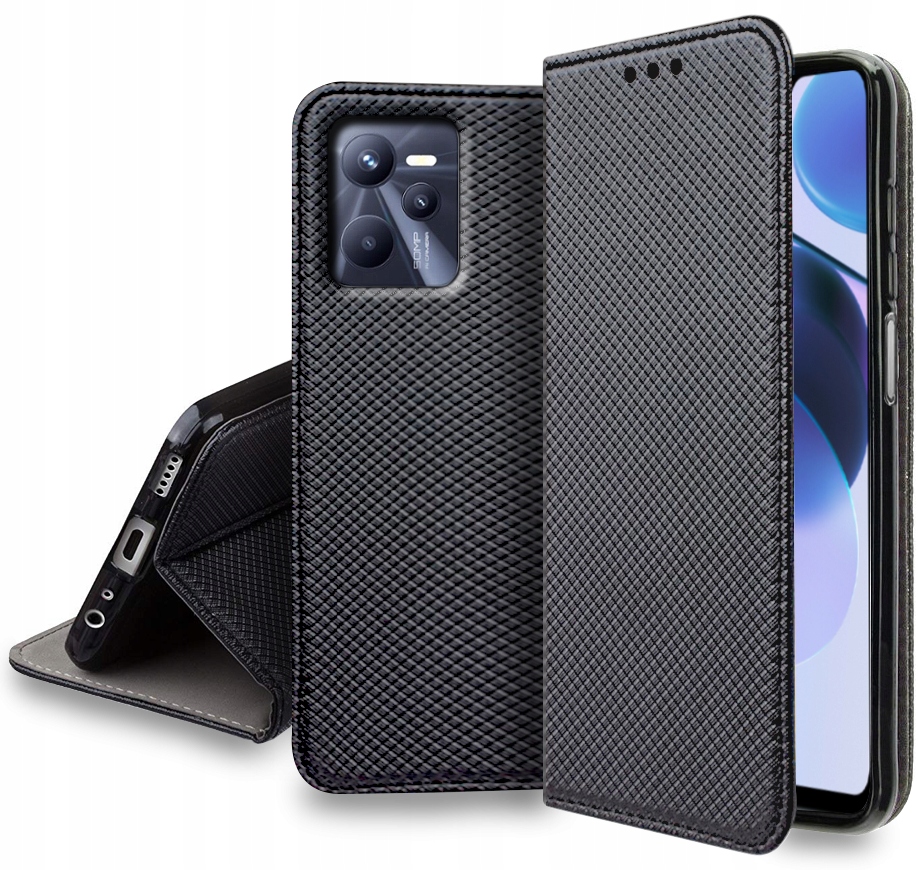 

Etui S-Magnet Case Szkło 9H do Realme C35