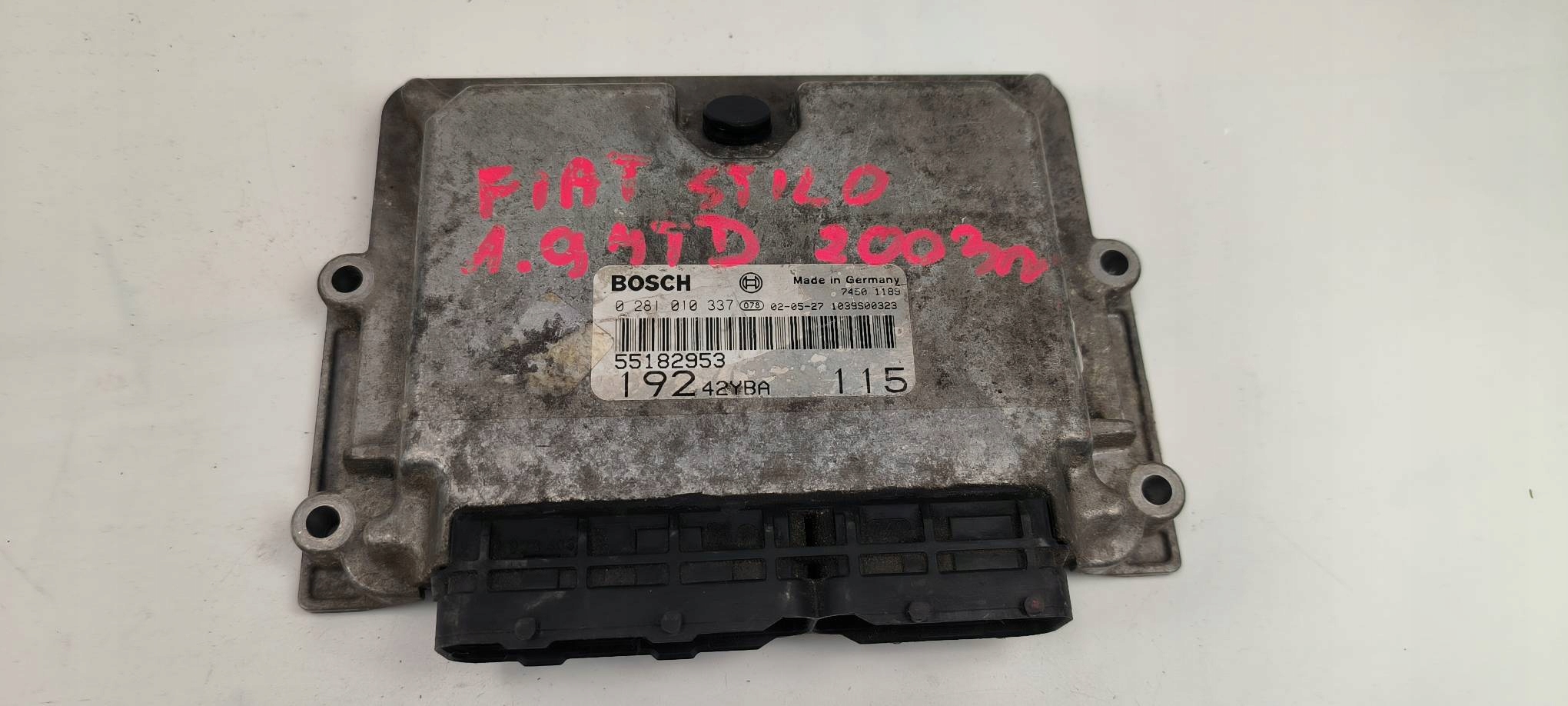 computer Motore ECU 0281010337 1.9 JTD FIAT STILO