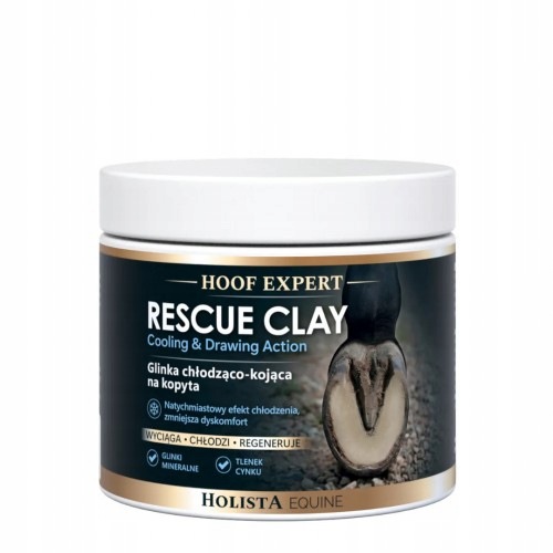 Holista Equine Hoof Expert Rescue Clay glinka na kopyta 600g dla konia