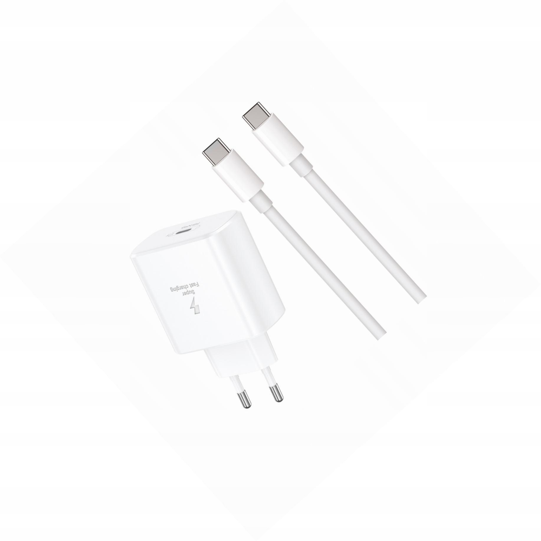 Szybka ładowarka 45W GaN z kablem Usb-c do Samsung Galaxy A12