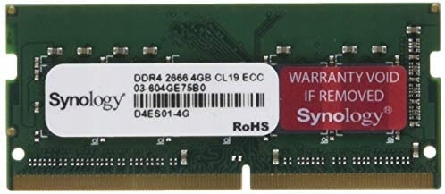 Pamięć Ram Synology DDR4 4GB 2666MHz Ecc D4ES01-4G