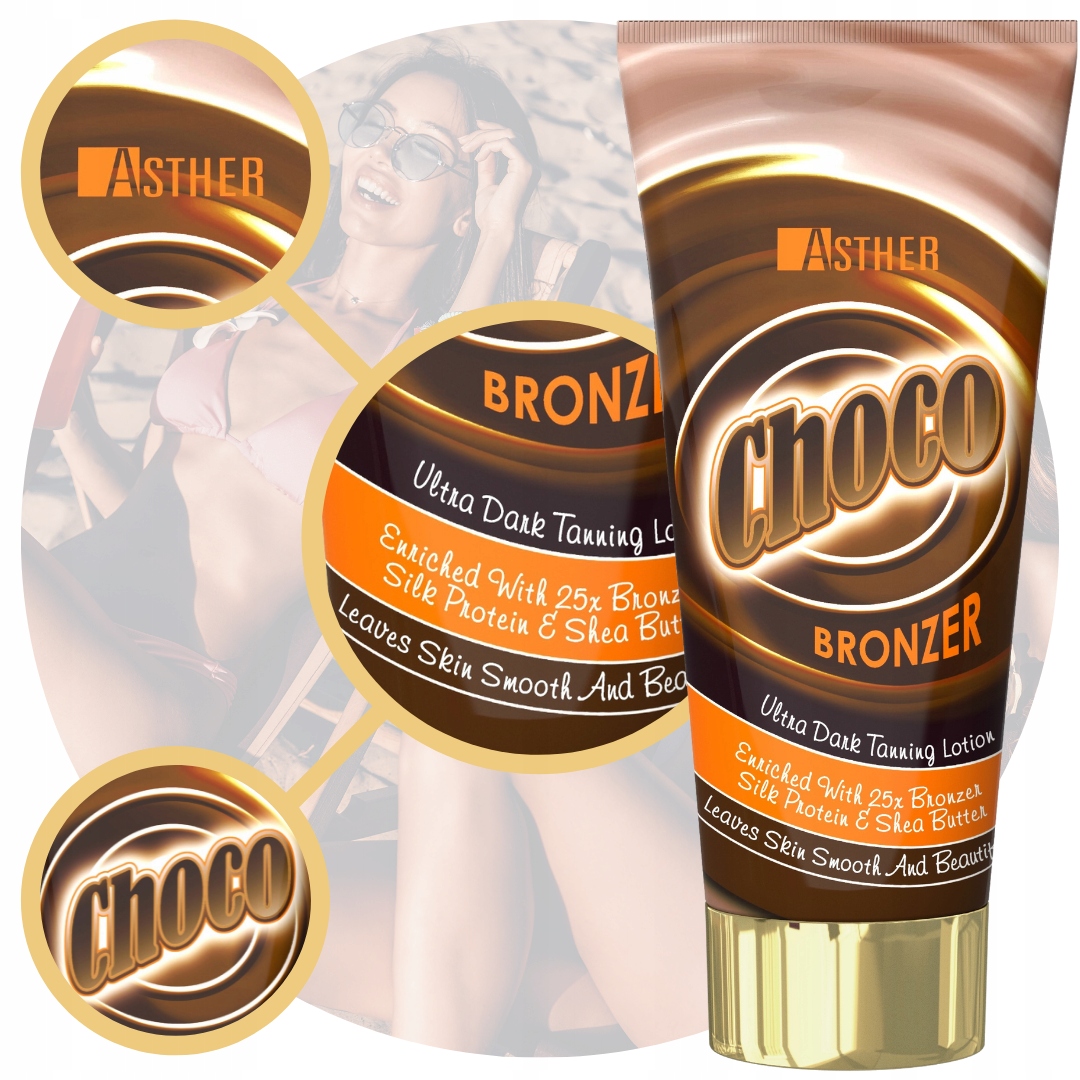 Choco bronzer 200 ml +30ml GRATIS! Marka Asther