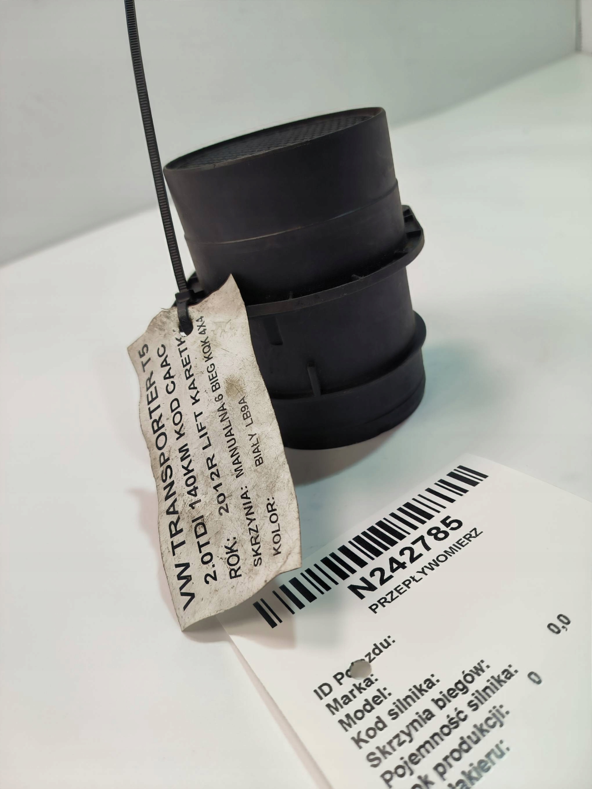 flow meter F00C268010 VOLKSWAGEN TRANSPORTER T5