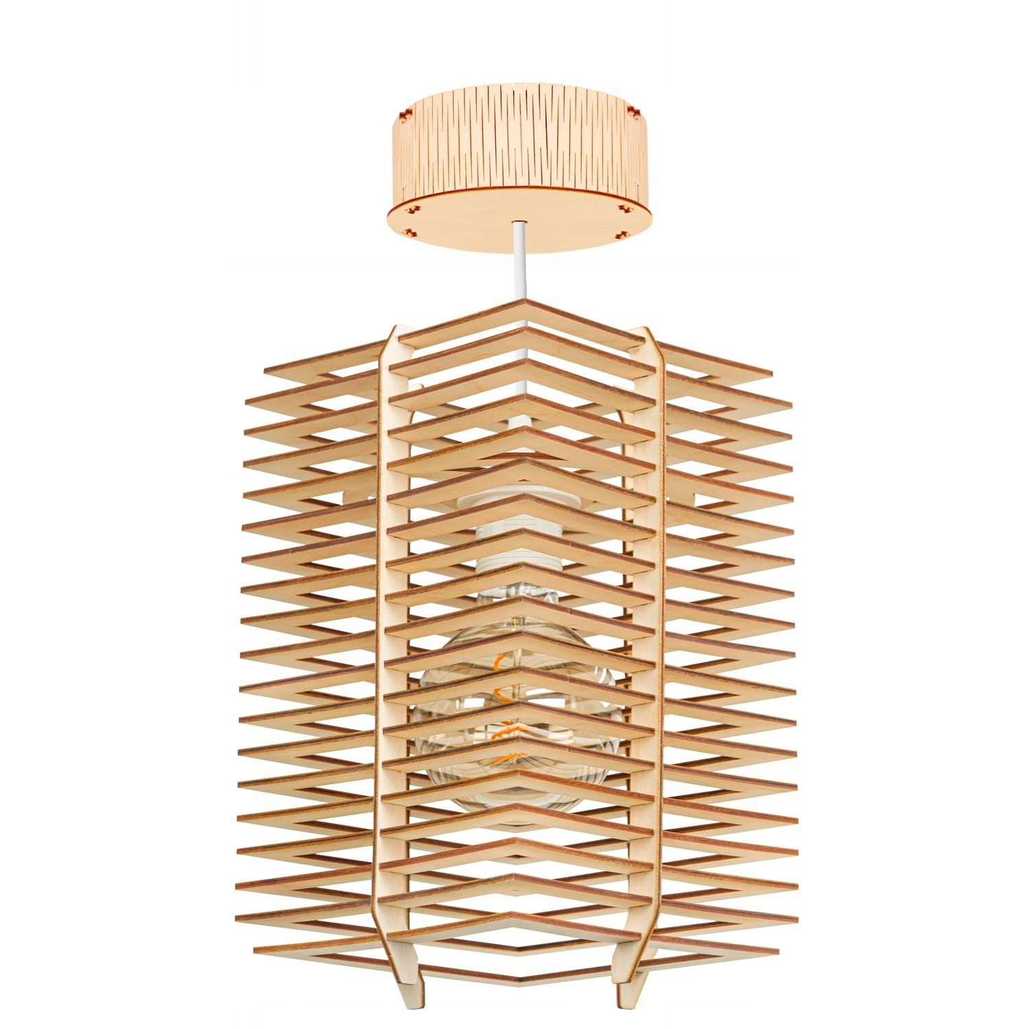 Deku Erazma Závěsná dřevěná lampa L576247