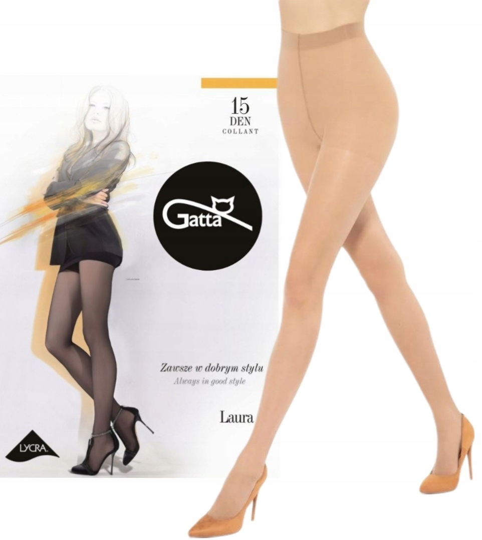 

Rajstopy Gatta Laura 15 den Visone r.2