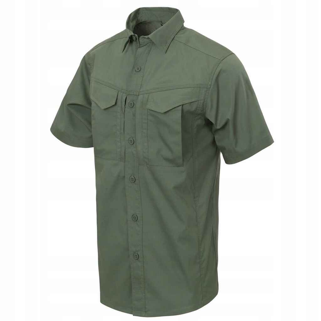 Košile s krátkým rukávem Helikon Defender Mk2 Short Sleeve Olive Green XXL