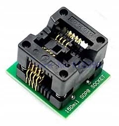 

Przejściówka adapter SOP8 150 mil na DIP8