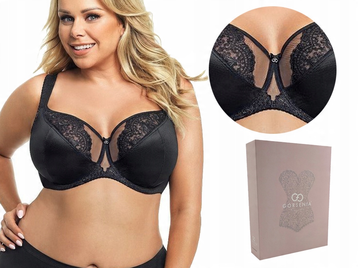 

Biustonosz soft Gorsenia K628 Milano, Czarny, 70E