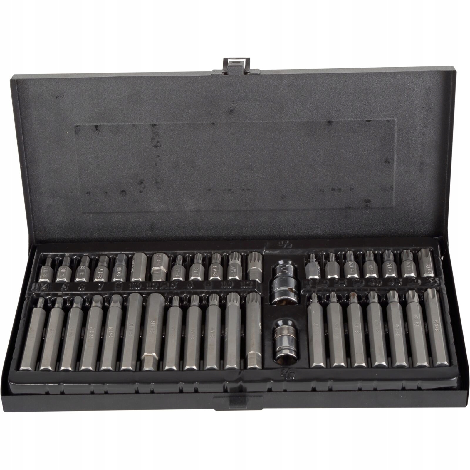 Sada Koncovek T20-T55,M5-M12,HEX 4-12, 40 Ks, S2 Proline