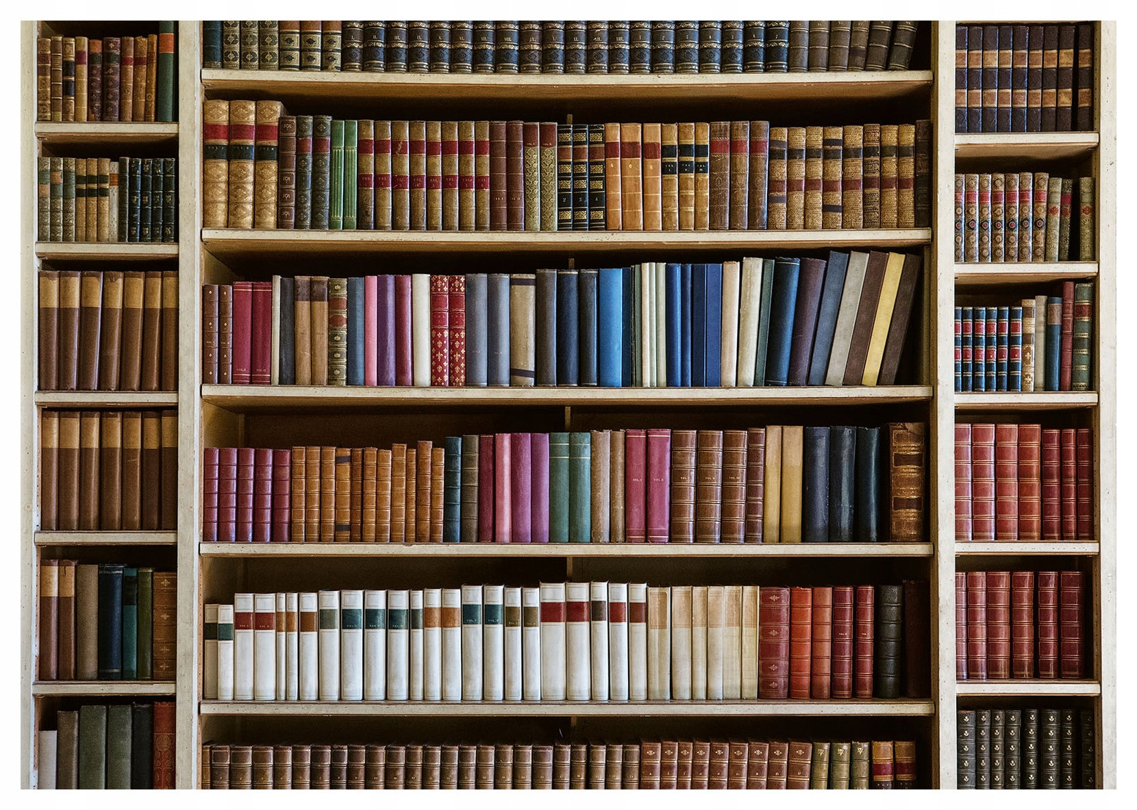 Fototapeta Knižnica Police Knihy vinylová 208x146 lepidlo