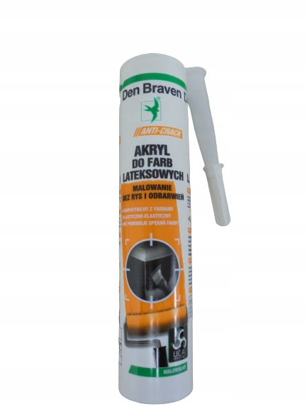 

Akryl do farb lateksowych Anti-crack Den Braven