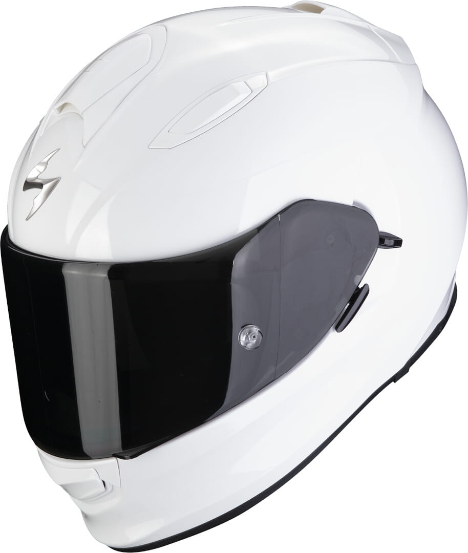 Scorpion EXO-491 Biela Integrálna Motocyklová Prilba