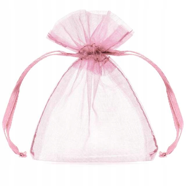

Woreczki z organzy piękny Prezencik różowe 10 szt