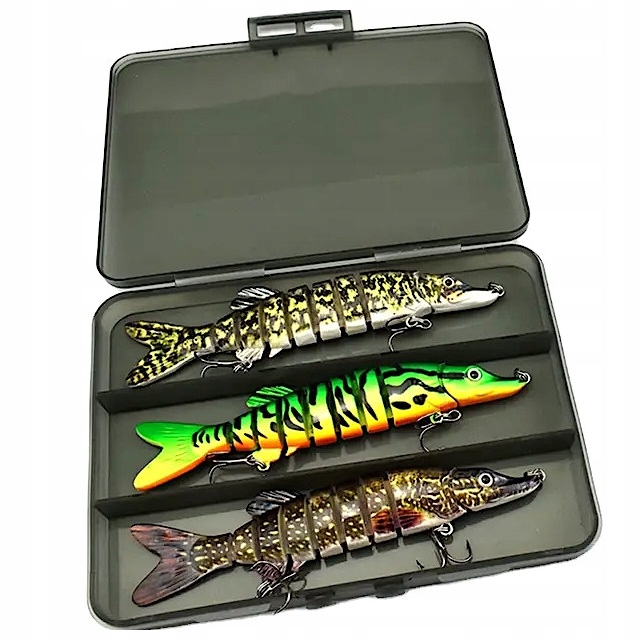 Woblery ETUSO Przynęty Spinningowe Zestaw na Szczupaka Spinning Wędkarskie