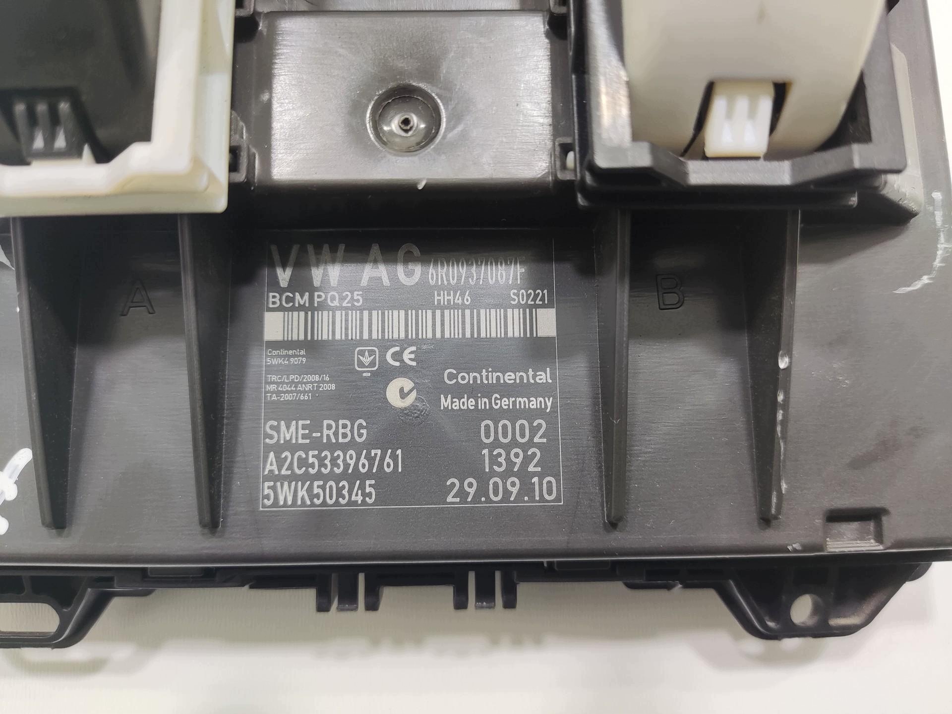 module control unit KOMFORTU VOLKSWAGEN POLO V 6R 2009-2013 6R0937087F