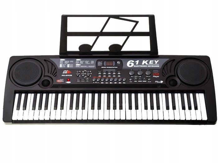 

Duże Organy Syntezator Keyboard MP3 61 Klaw