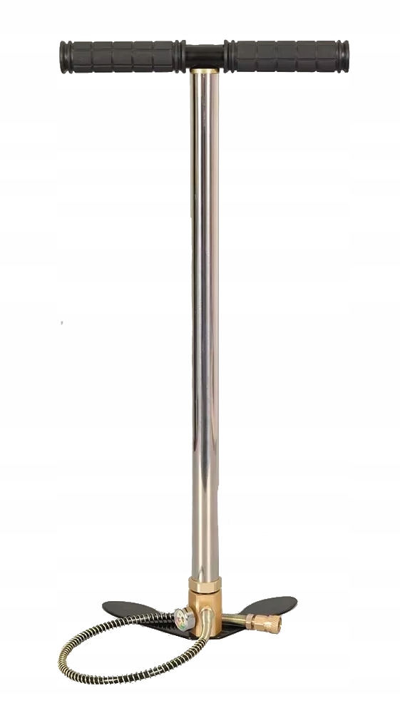 Pompka Ręczna Pcp 4500 Psi 300 bar – Stal Nierdzewna, Manometr, Wąż