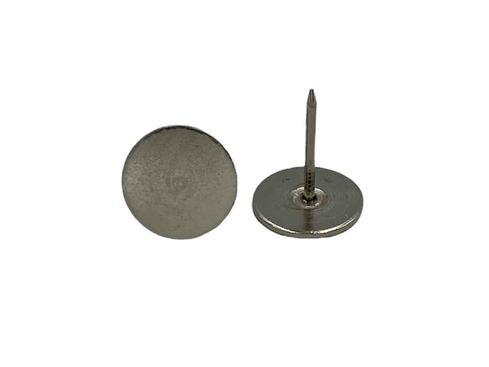 

Guziki Tapicerskie chrom pinezki 18 mm 25 szt
