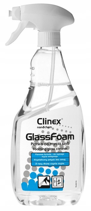 Pianka do mycia szyb, luster CLINEX Glass Foam