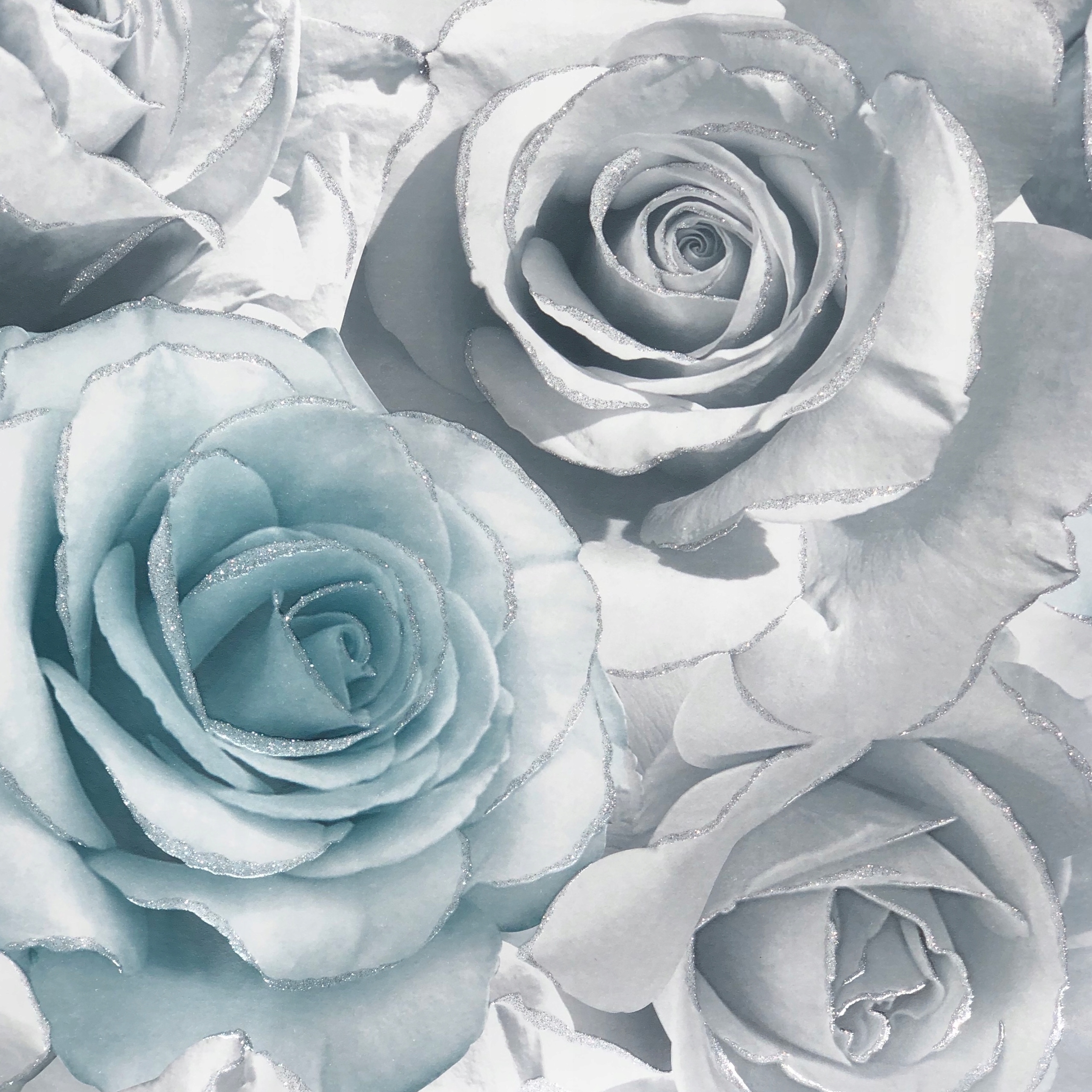 TAPETA RÓŻE Z BROKATEM 3D WINYLOWA NA FLIZELINIE Marka Ugepa