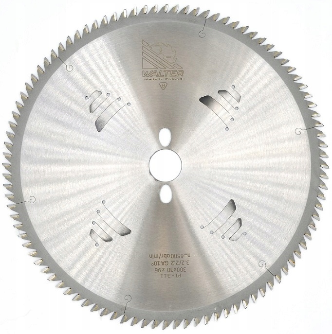 Kotoučová pila 300x30x3,2/2,2 z-96 pro laminované dřevotřískové desky Walter