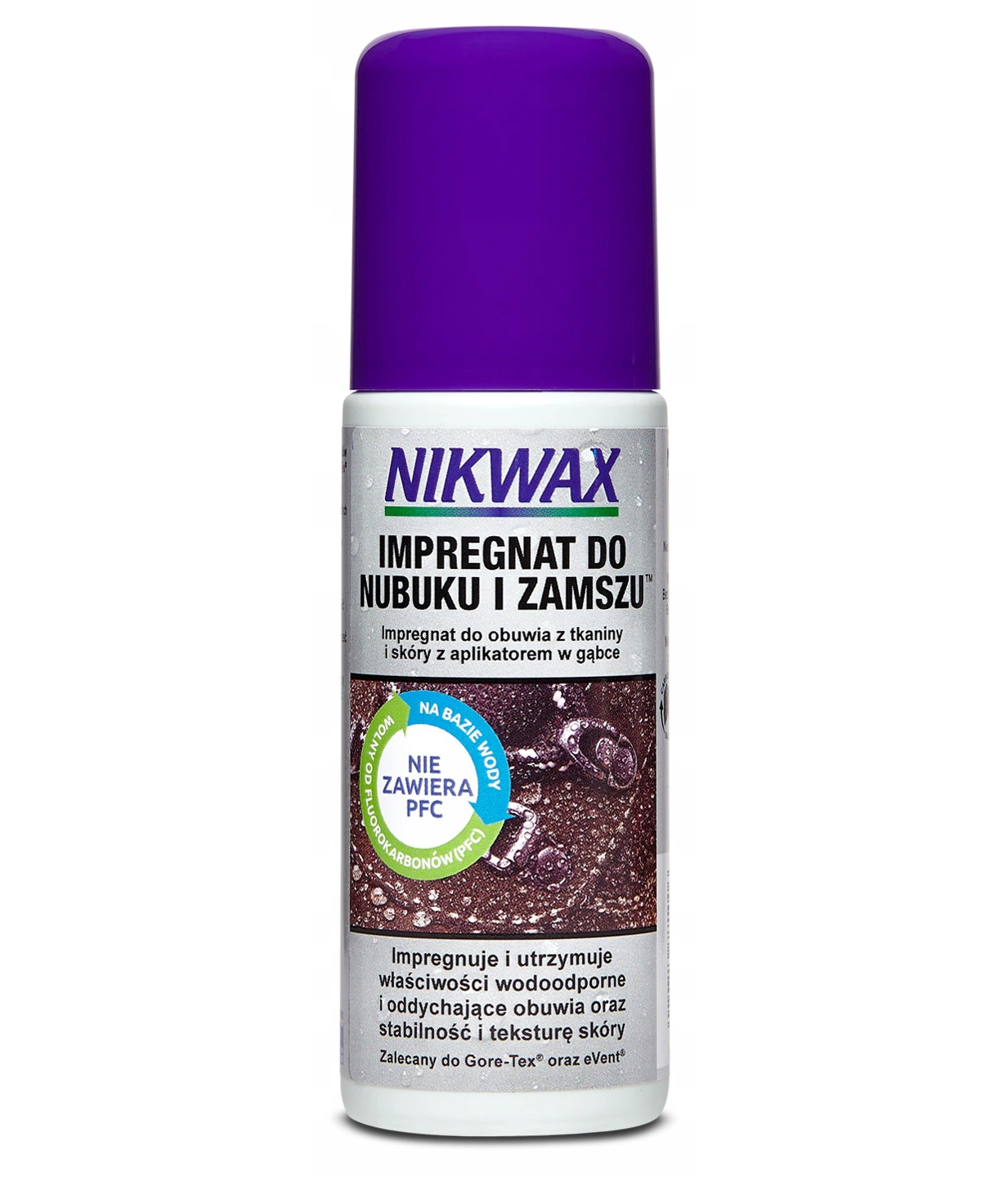 Impregnácia na obuv nubuku a semiš špongia Nikwax 125ml