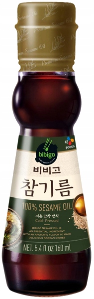 

Olej sezamowy z prażonych ziaren 160ml Bibigo