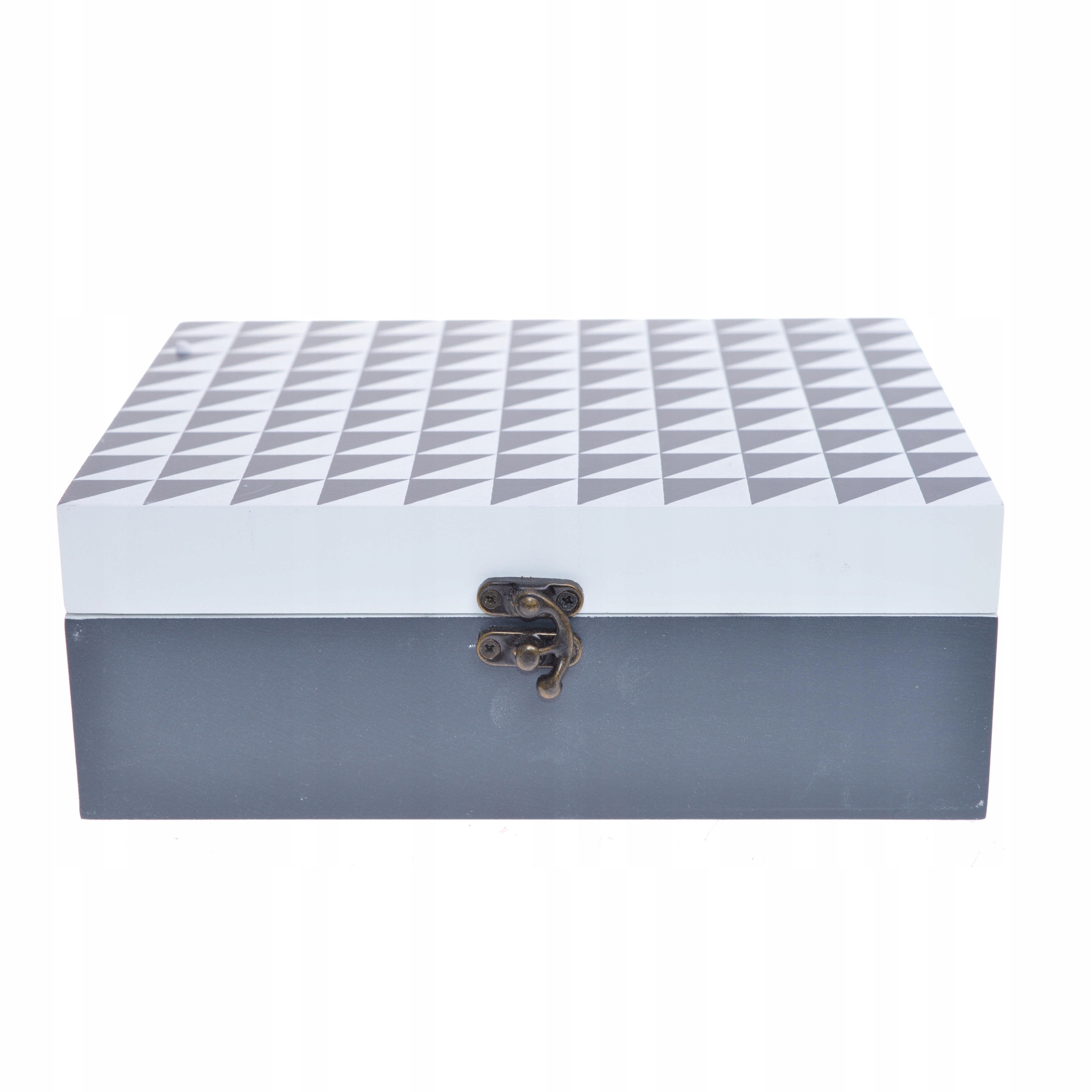 

Pudełko drewniane szkatułka skrzynka kasetka biała