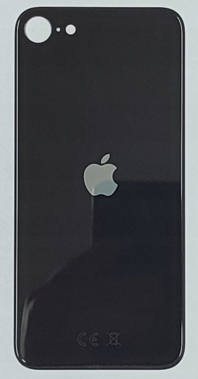 

Klapka Tył Iphone Se 2 2020 czarna Duże Oczko Ce