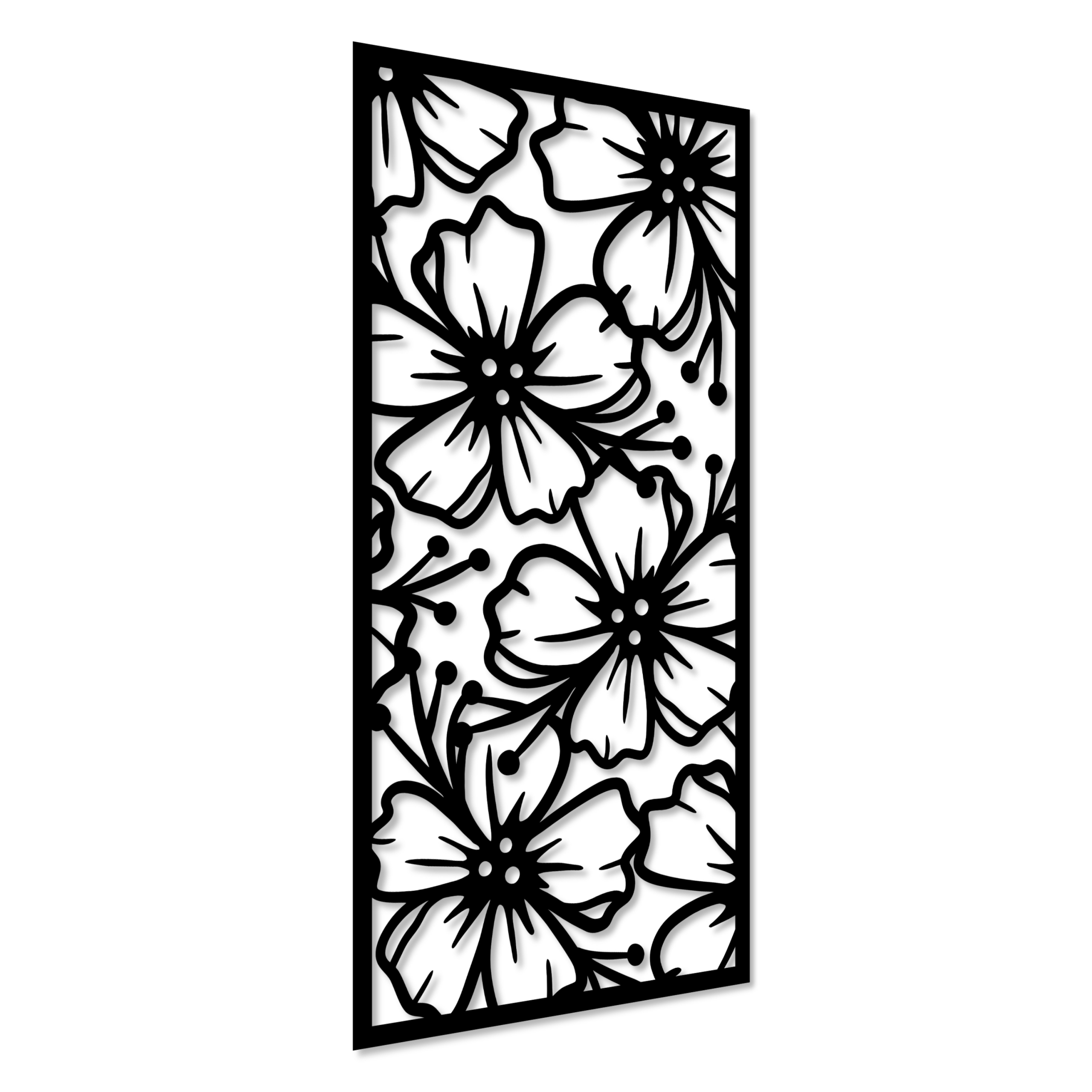 

Panel Ścienny Z Drewna Ozdoba Ścienna Ażurowa 60cm