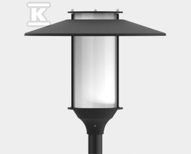 Elba Led, 3500 K,RAL9006, Strieška Anóda.